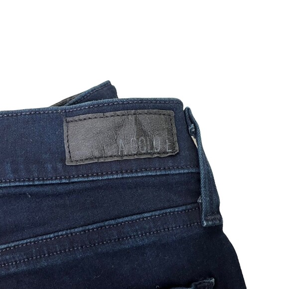 Agolde Colette Skinny Ankle Jeans Women’s Size 26 Dark Blue Indigo Mid Rise - Picture 9 of 14